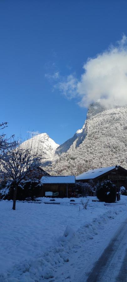 Domaine Du Grand Tetras Samoens Apartment Luaran gambar