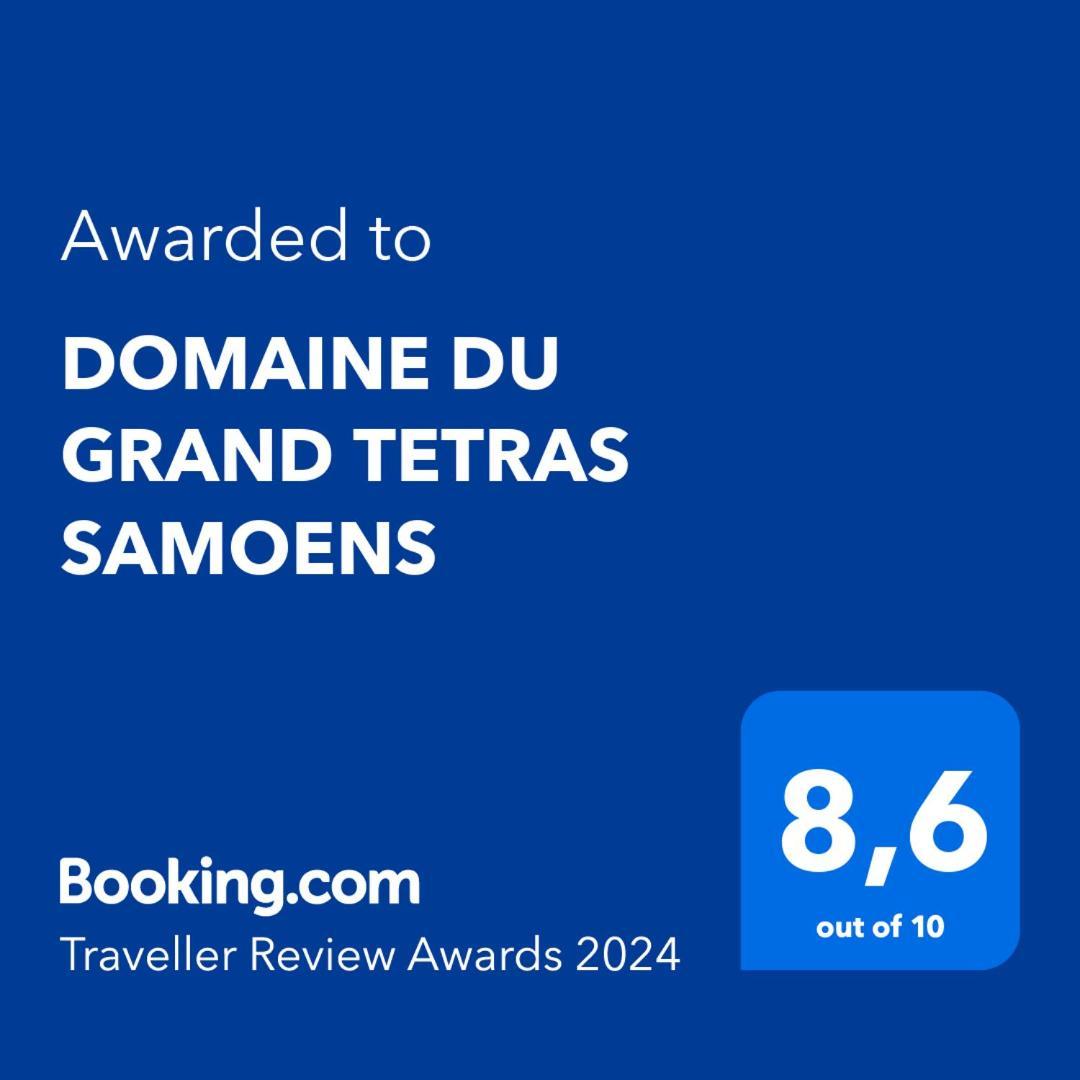 Domaine Du Grand Tetras Samoens Apartment Luaran gambar
